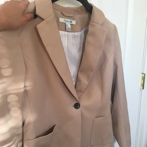 Forever 21 Tan Blazers